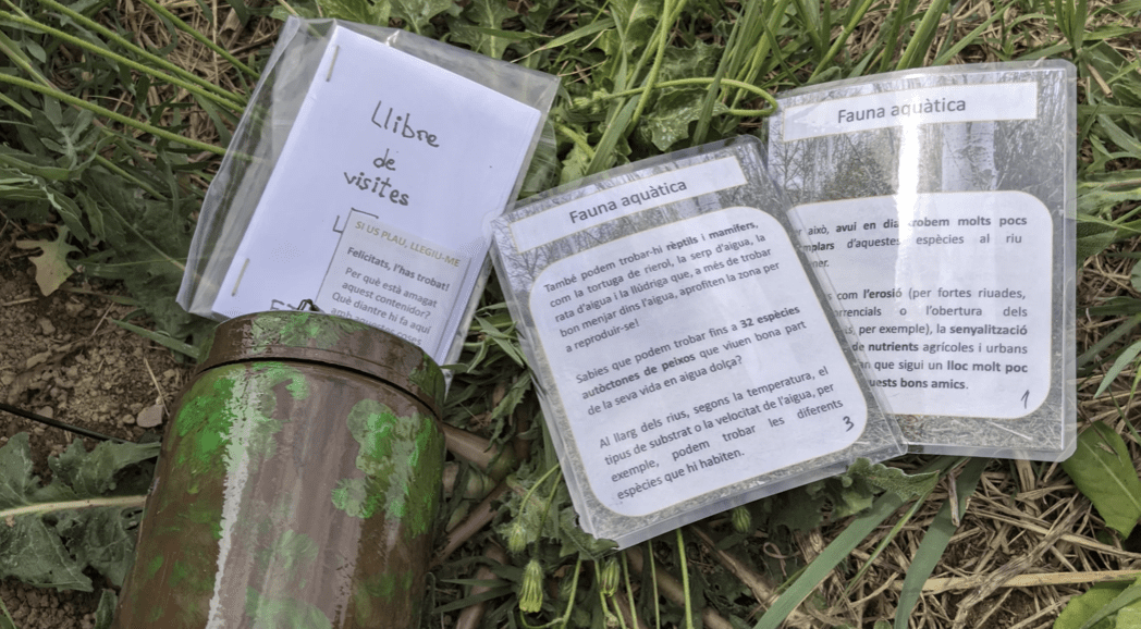 Geocatching – La huella del Cardener